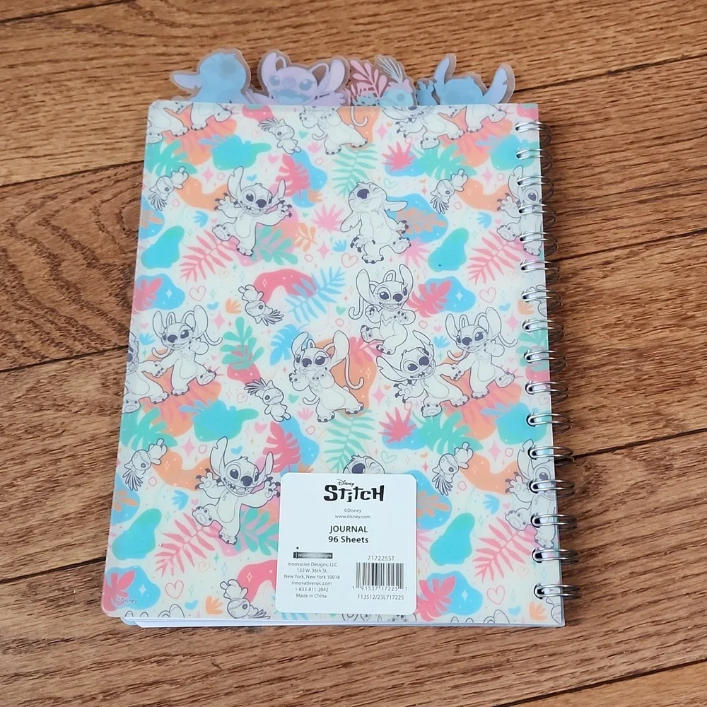 NEW Disney Stitch Tab Journal/Notebook, 96 pages
